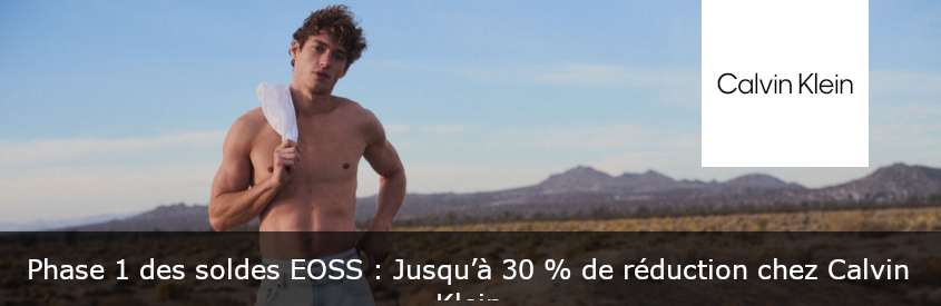 CALVIN KLEIN EOSS FR 30% OFF
