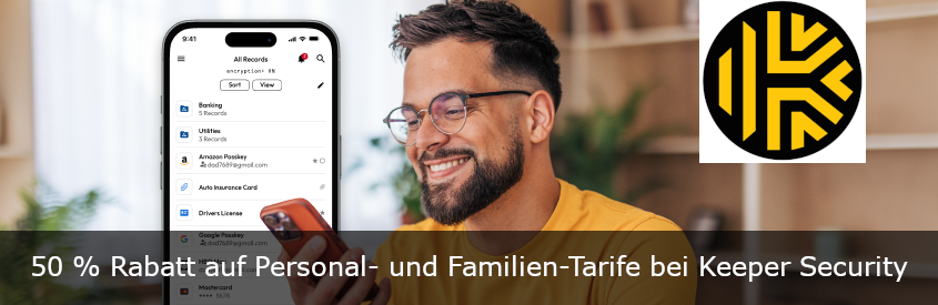Keeper Security - 50% Off Family Plans