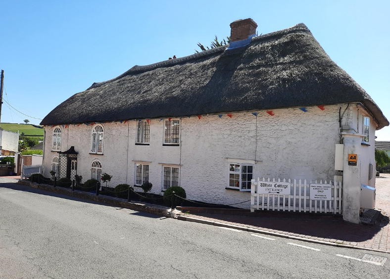 Ideas for a staycation: The White Cottage B & B at Colyton