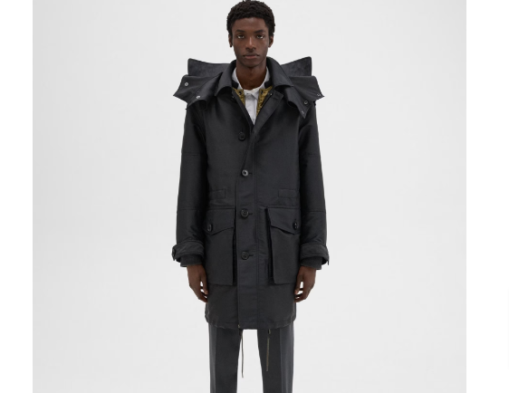 Theory clothes on sale: A men’s 3-in-1 recycled poly parka