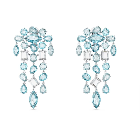 Image: Swarovski Christmas tree earrings: Gemma Clip Earrings Swarovski Christmas tree earrings: Gemma Clip Earrings