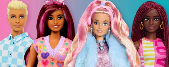 Barbie dolls from one of the most popular toy brands that are stocked at the Hamleys toy store