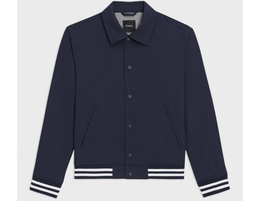 Theory clothes on sale: A navy Neoteric varsity jacket