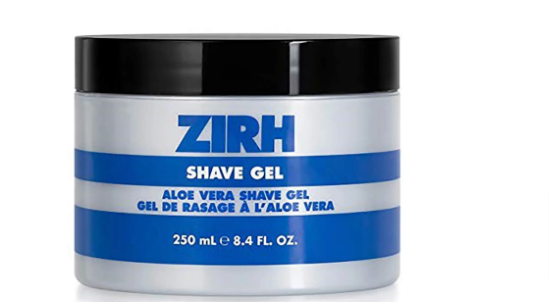 Image: Best men’s shaving gel: Zirh aloe vera 250ml shave gel. Best men’s shaving gel: Zirh aloe vera 250ml shave gel.