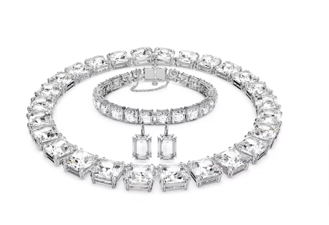 Swarovski necklace and bracelet set: Mellenia Set