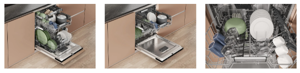 The Hotpoint integrated dishwasher from the Appliances Direct built-in kitchen appliances range.