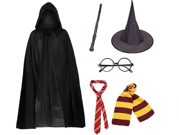 Unique World Book Day costumes: Wizard 6-piece costume set for adults