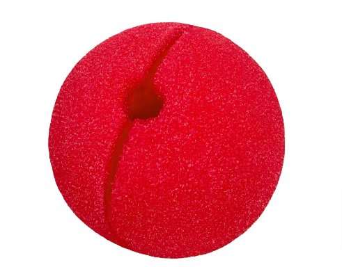 Red Nose Day accessories: A red clown foam nose for Red Nose Day