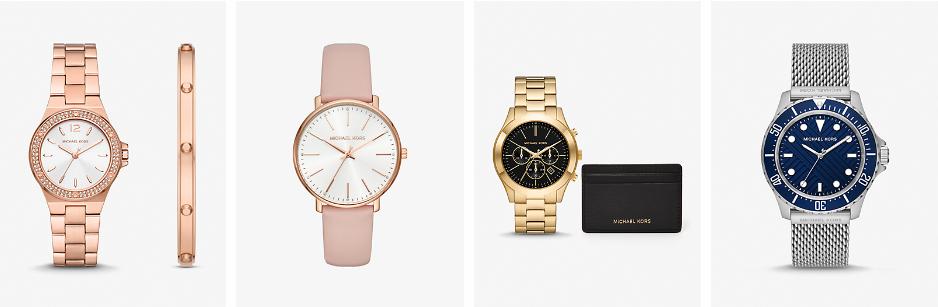 Michael Kors outlet online: Men and women wristwatches in a variety of colours and material.