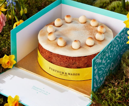 Image: Fortnum & Mason luxury Easter eggs: Traditional simnel cake Fortnum & Mason luxury Easter eggs: Traditional simnel cake