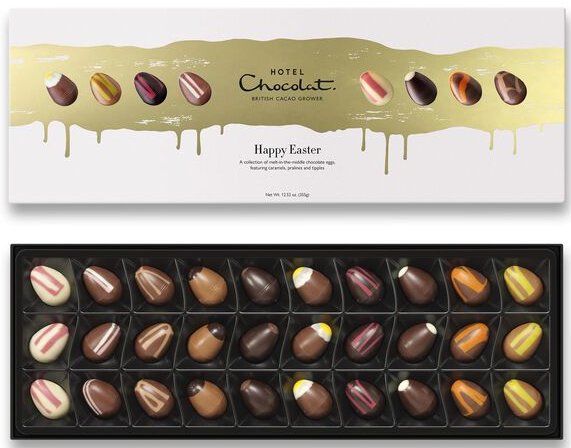 Image: Hotel Chocolat Easter eggs: The Easter Sleekster chocolate box Hotel Chocolat Easter eggs: The Easter Sleekster chocolate box