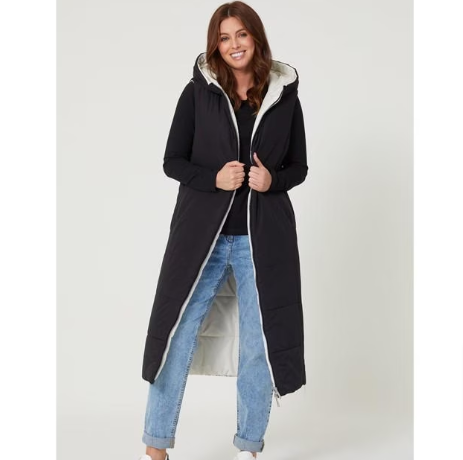 Be You: Reversible gilet and ecru coat from the House Of Fraser coats range.