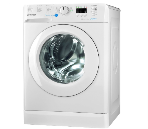 Appliances Direct washing machine: Indesit push & go white 8kg washing machine