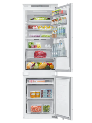 The Samsung integrated fridge freezer from the Appliances Direct built-in kitchen appliances range.