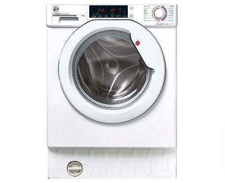 Appliances Direct washing machine: A Hoover-H 300 wash pro - 9kg white integrated washing machine.