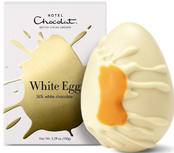 Image: Hotel Chocolat Easter eggs: White chocolate egg Hotel Chocolat Easter eggs: White chocolate egg
