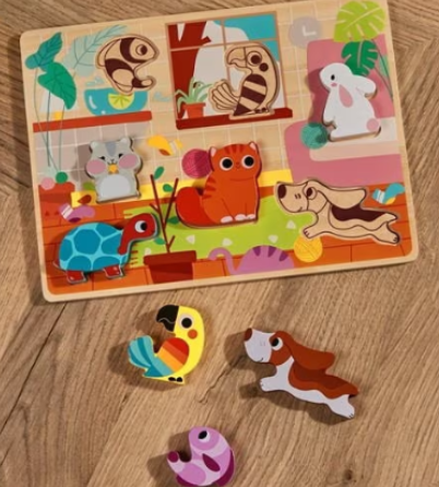 House Of Fraser (UK): Toy Life chunky pets puzzle.