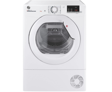 Appliances Direct tumbler dryers: HooverH- Dry 8kg heat pump white tumble dryer