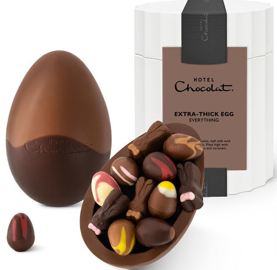 Image: Hotel Chocolat Easter eggs: Extra-thick everything egg Hotel Chocolat Easter eggs: Extra-thick everything egg