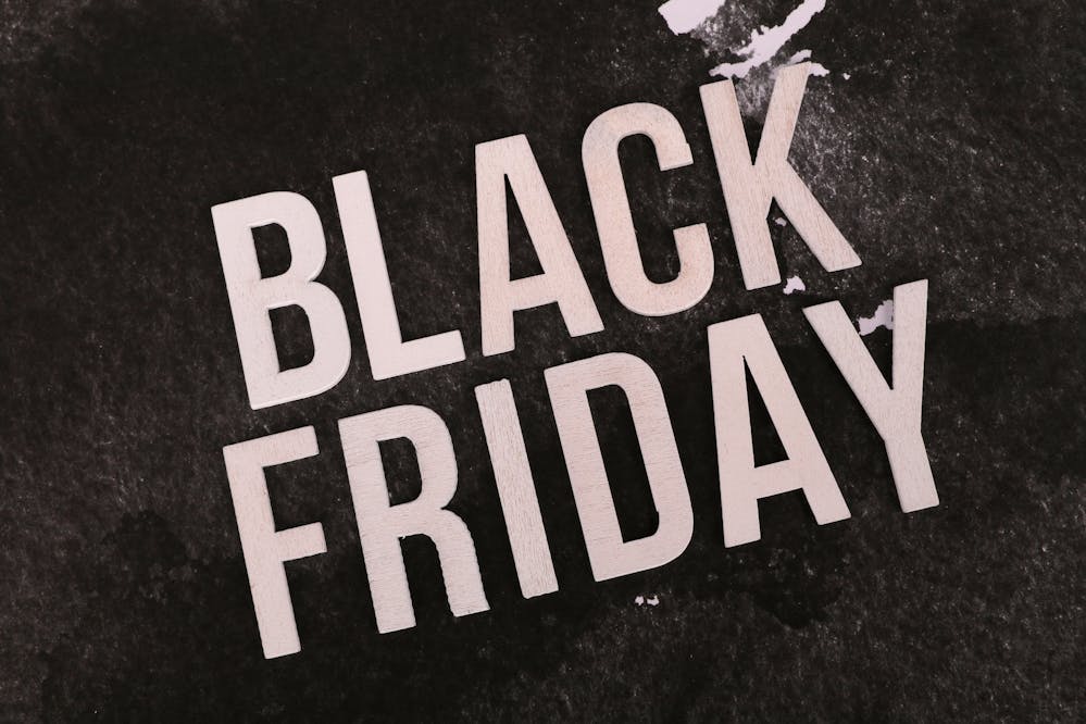 Best Black Friday deals: A Black Friday sale promotion sign