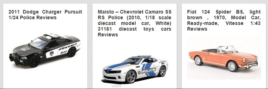 Diecast cashback