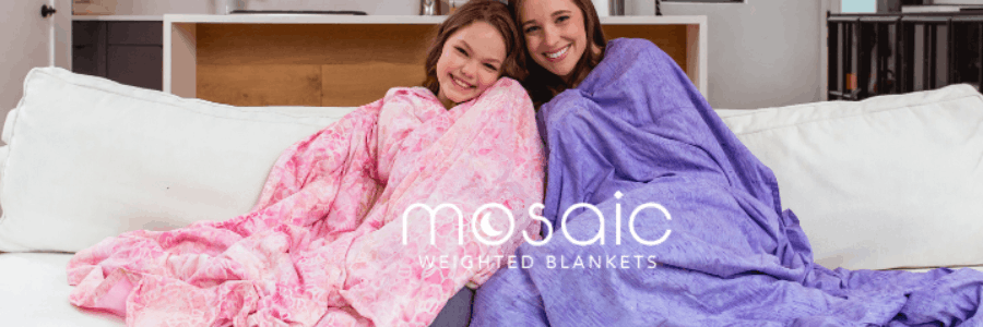 Mosaic Weighted Blankets cashback