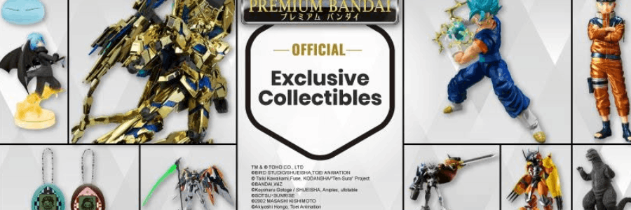 Earn up to 3.5% Cashback at Premium Bandai | Premium Bandai Deals
