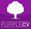 Purple CV logo