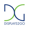 DISPLAYS2GO logo