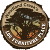 Woodland Creek's Log Furniture Place logo
