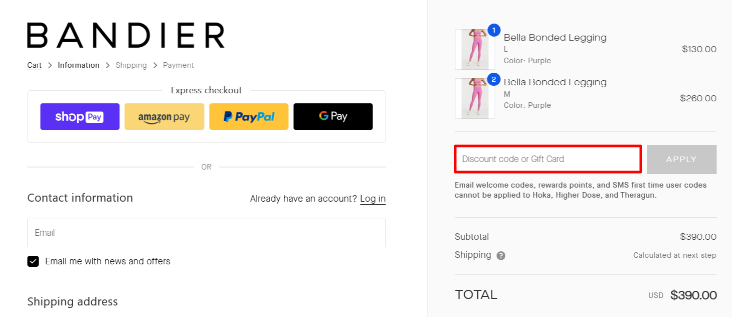 Verified 20 Off Bandier Coupons June 2024