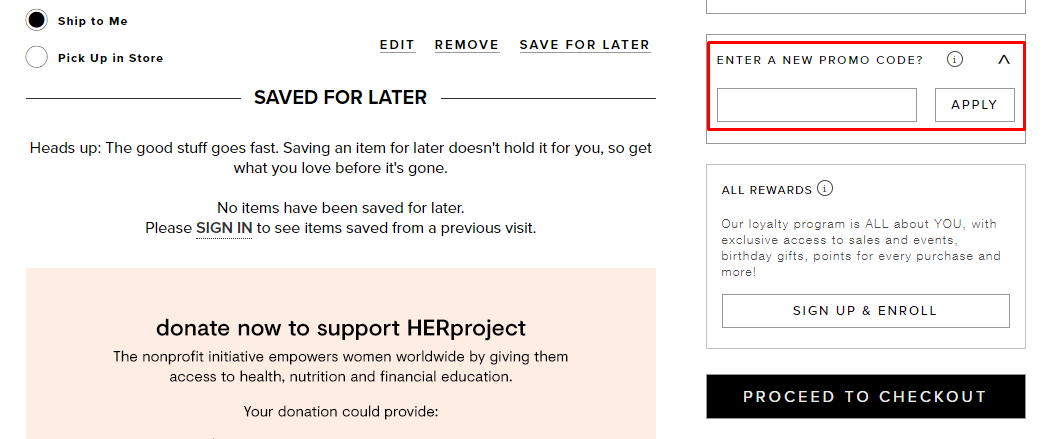 How do I use my Lou & Grey coupon code?