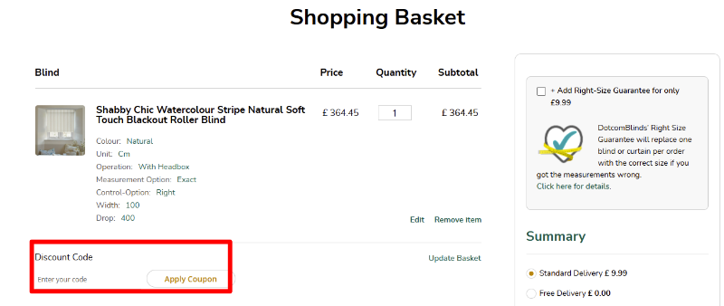 Paste your discount code and get your price slash