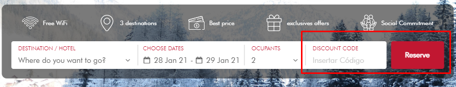 How do I use my Guitart Hotels discount code?