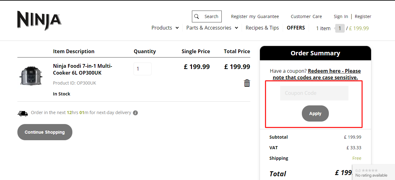 Ninja Discount Code August 2022 - Love 