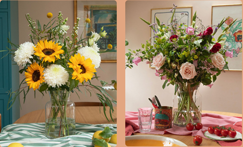 image showing some Freddie's Flowers arrangements