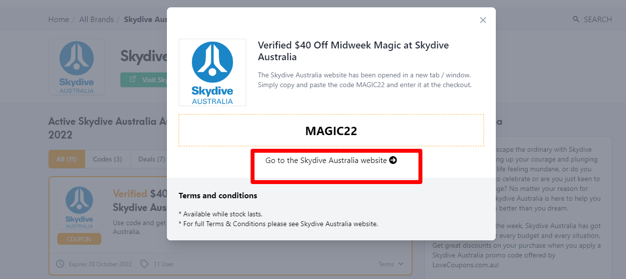 Verified 40 Off Skydive Australia Coupon and Promo Codes
