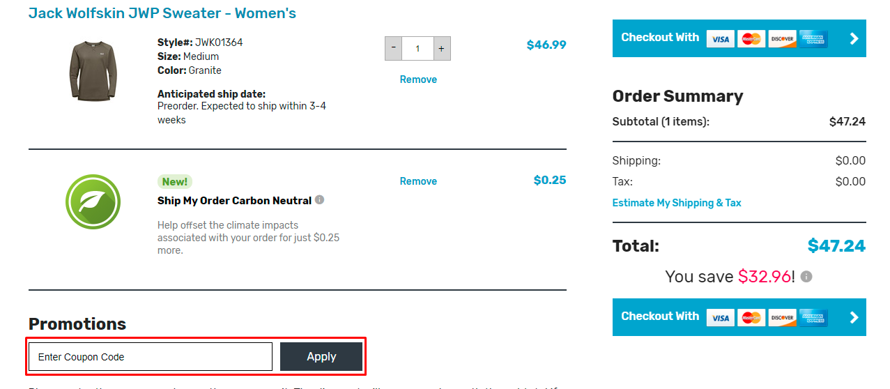 How do I use my Seshday promotion code?