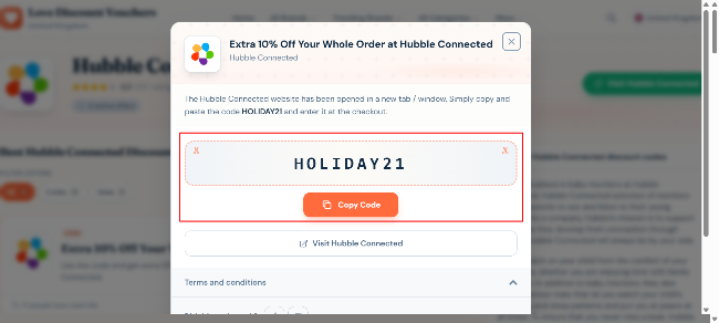 a revealed customer voucher code to reduce price on orders