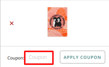 The Cancer Care Parcel checkout page