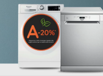 lavatrici scontate da poter acquistare con dei codici sconto Hotpoint online