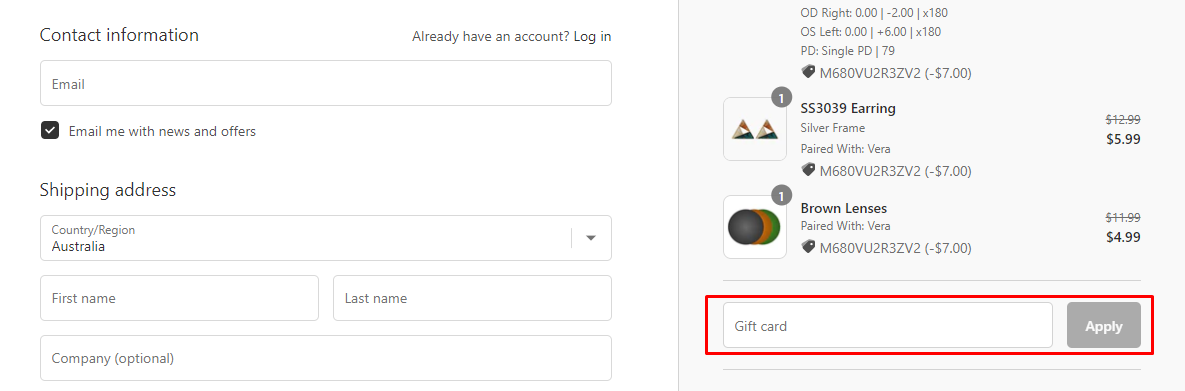 How do I use my SOJOS gift code?
