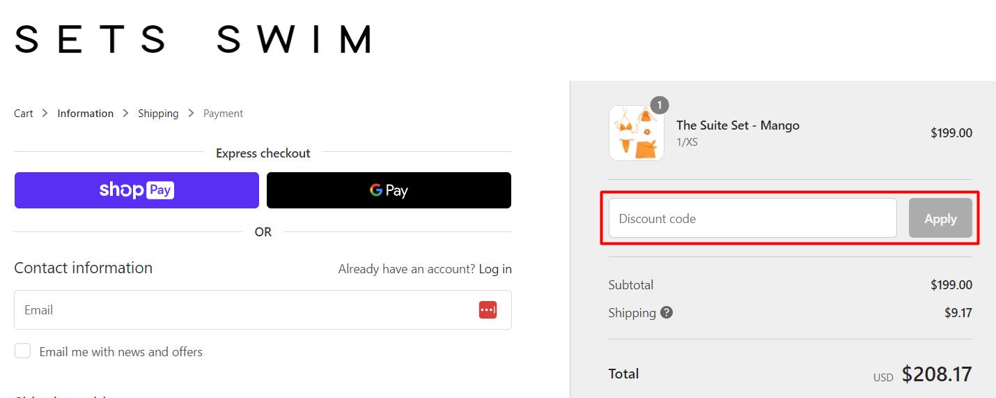 50 Off SETS SWIM Coupon and Promo Codes August 2024