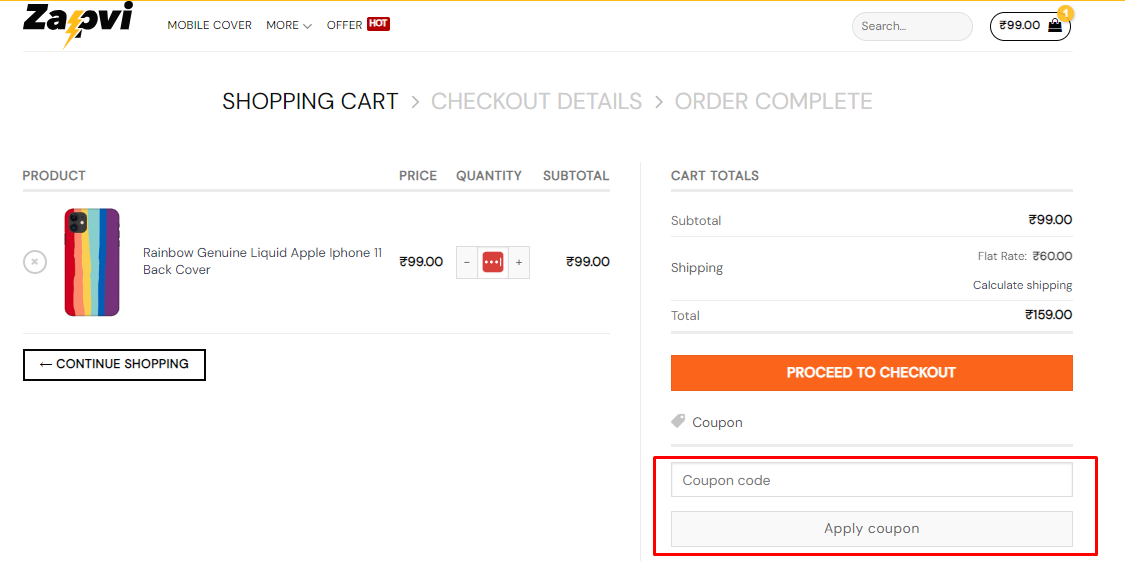 How do I use my Zapvi coupon code?