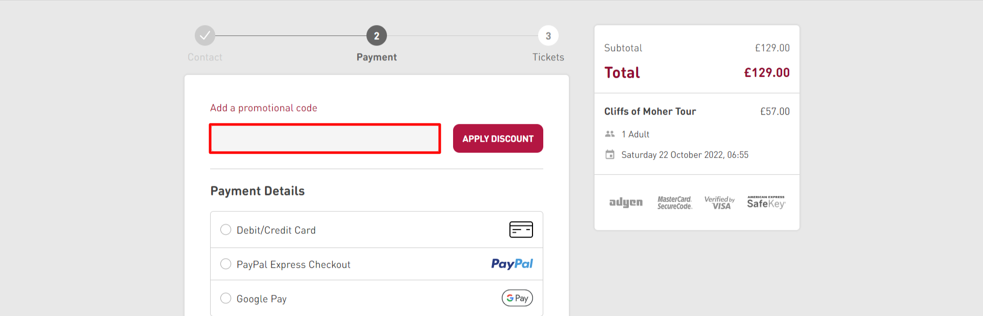 Discount Code
