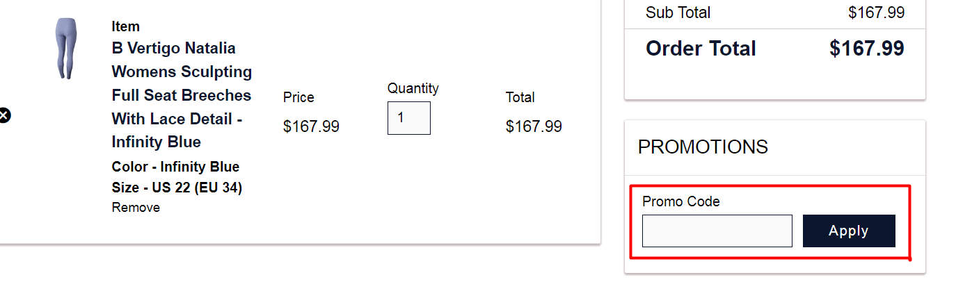 How do I use my Equinavia promo code?