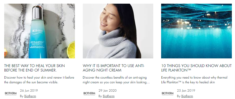 Biotherm Magazine