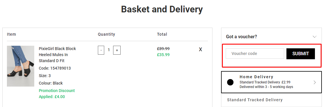 How do I use my Pixie Girl voucher code?