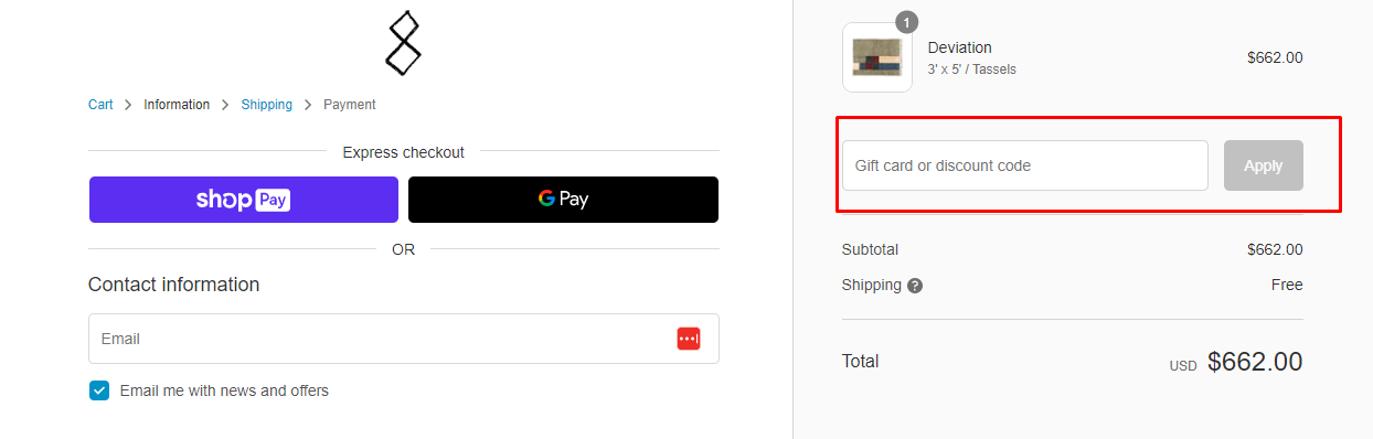 How do I use my Beni discount code?
