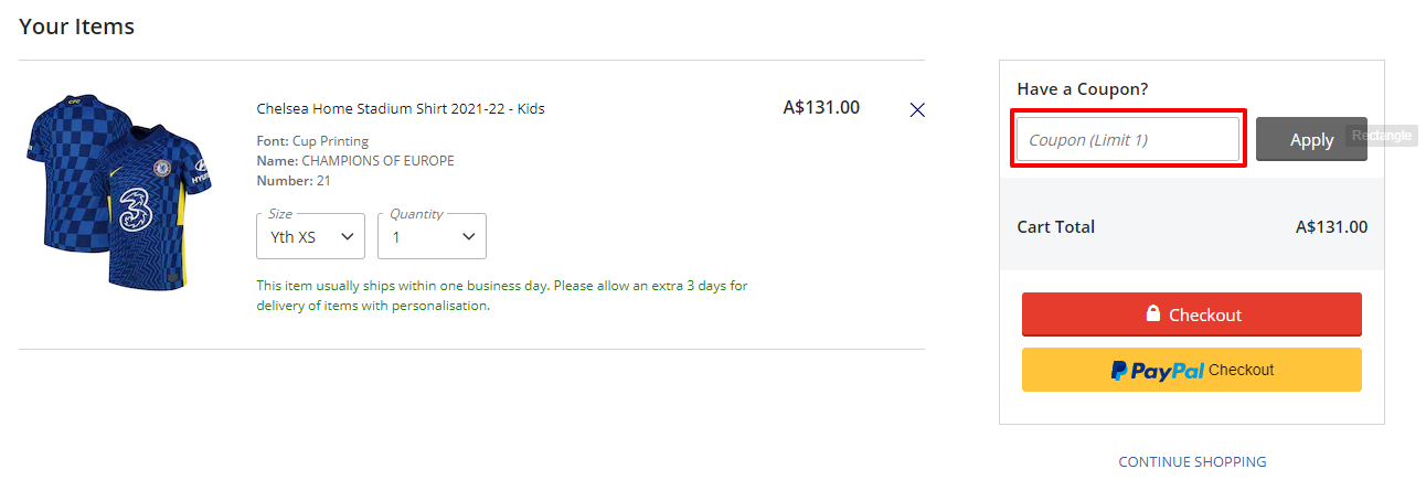 Coupon Code